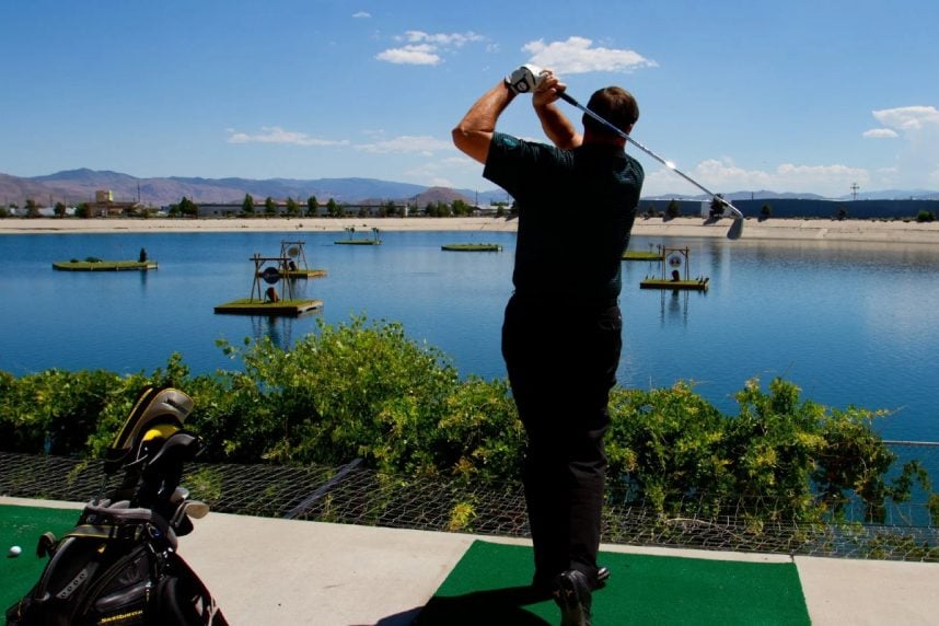 Grand Sierra Resort Driving Range Reno golf